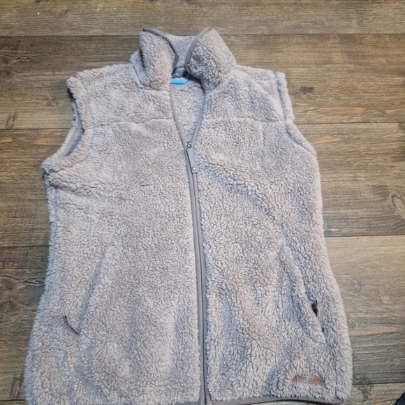 Free Country Womens Purple Sleeveless Full Zip Fleece Vest Size Small - Picture 3 of 3